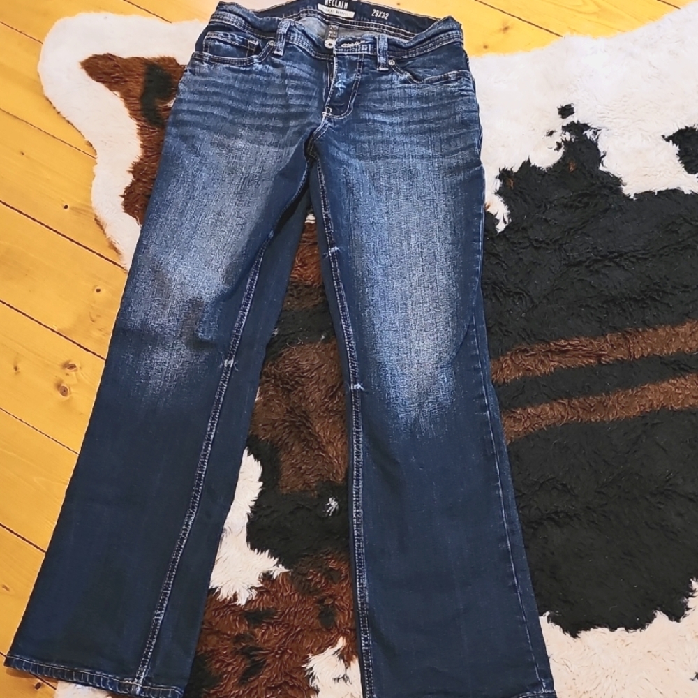 Mens Buckle Jeans